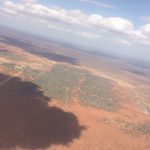 Aerial view of Dadaab refugee camp which is comprised of five different camps and is the largest refugee camp in the world. In May 2016 the Kenyan government announced it would close the camp.