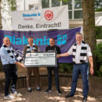 Scheckübergabe Eintracht Frankfurt