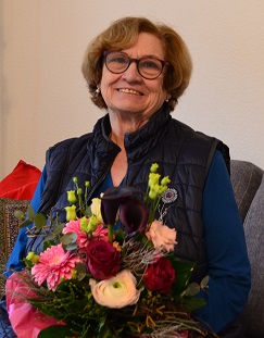 Blumen für Dr. Gaby Hauer